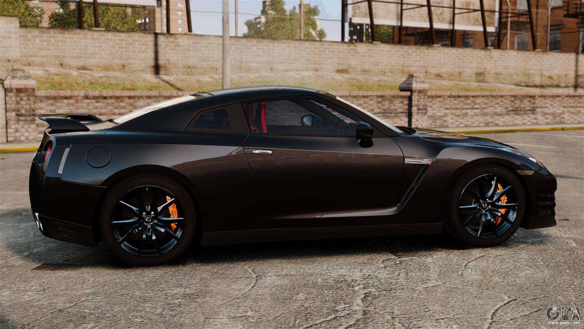 What is the black edition nissan gtr #10