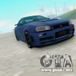 Nissan skyline fast and furious 4 gta sa #3