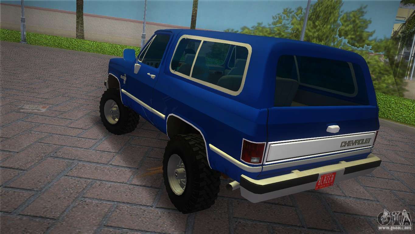 Chevrolet Blazer K5 Silverado 1986 para GTA Vice City left