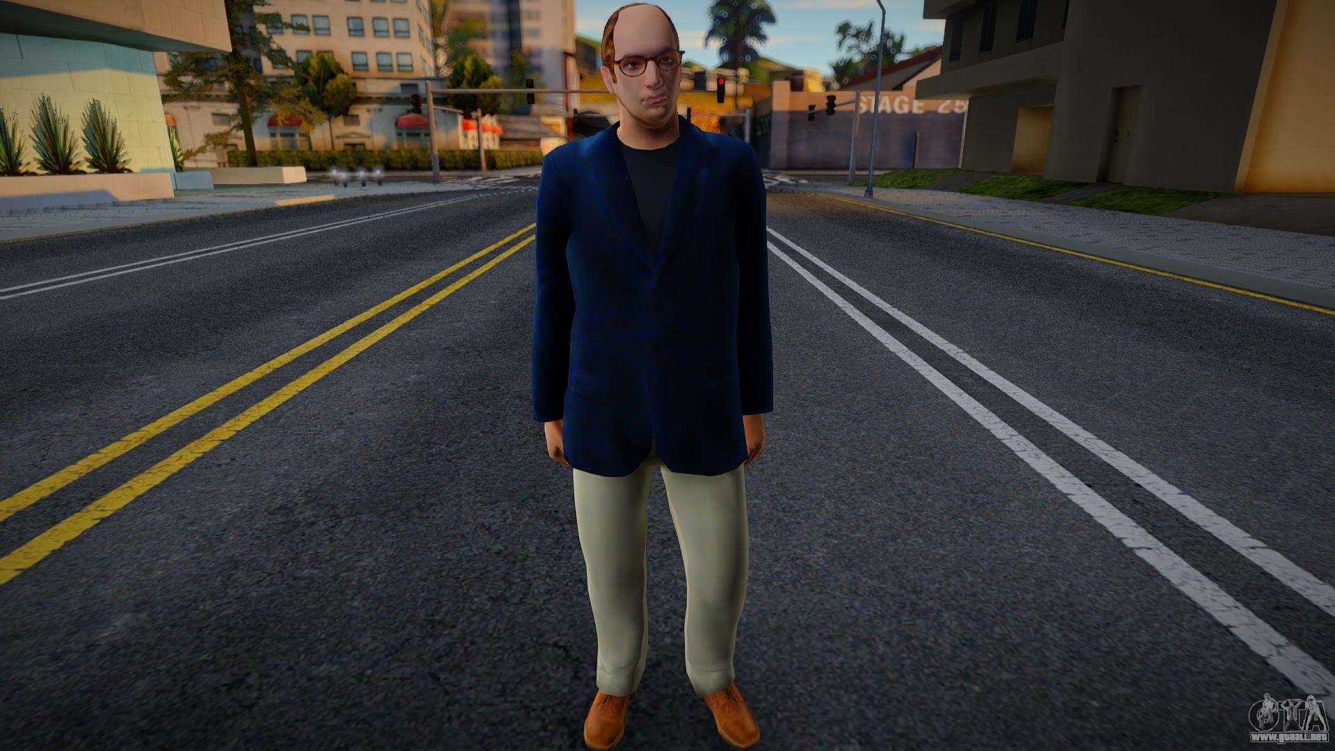 Improved Hd Ken Rosenberg Para Gta San Andreas