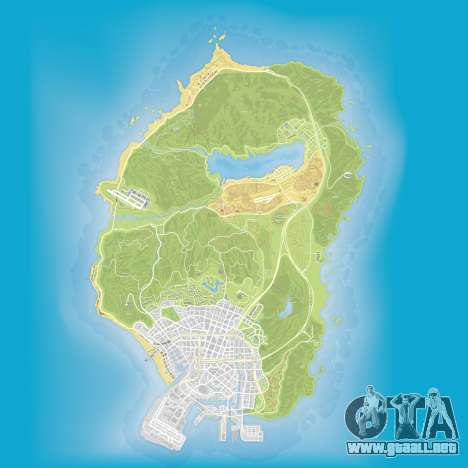El mapa de la subacuático partes en Grand Theft Auto 5