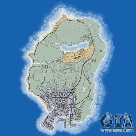 Así de completo es el mapa interactivo no oficial de GTA V