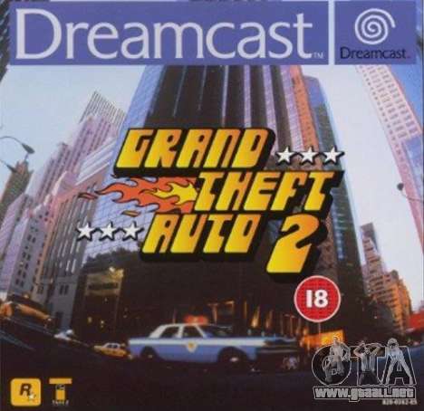el Lanzamiento de GTA 2 para Dreamcast en América del Norte: de 20 a 21