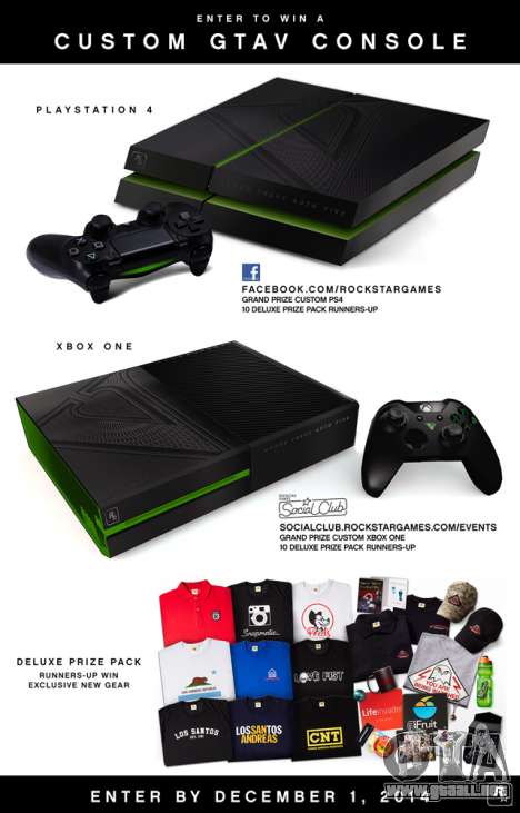 Concurso de PlayStation 4 y Xbox One