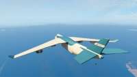 Cargo Plane de GTA 5 - vista desde atrás