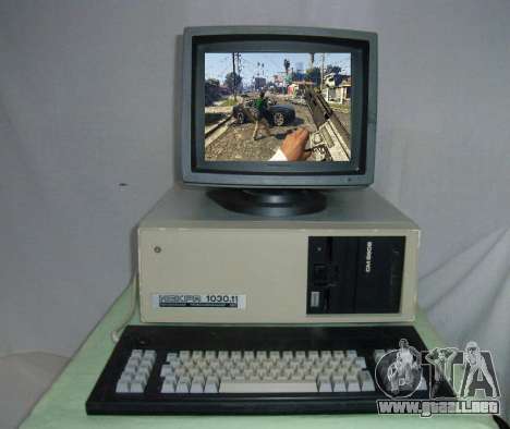 GTA 5 en una antigua computers