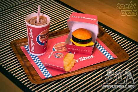 Burger Shot (Dulces) en el Menú