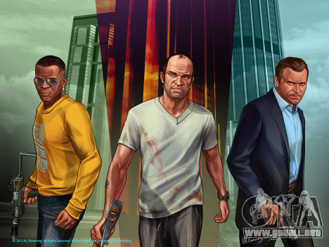 Grand Theft Auto V Protagonistas