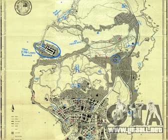 LOS SECRETOS DEL MAPA DE GTA V 