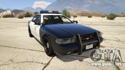 GTA 5 Vapid Police Cruiser - de capturas de pantalla, descripción y especificaciones de la berlina.
