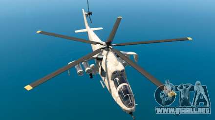 Savage de GTA 5 - las capturas de pantalla, características y descripción de helicóptero