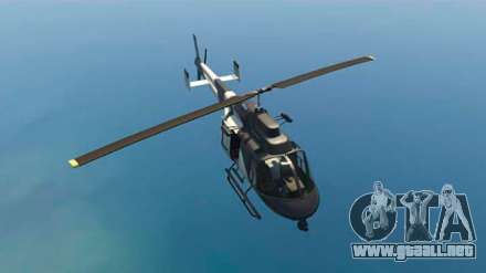 Buckingham Maverick de GTA 5 - las capturas de pantalla, características y descripción de helicóptero