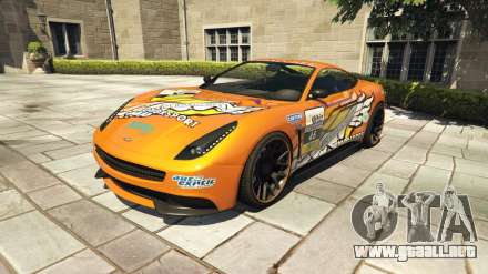 Dewbauchee Massacro Racecar de GTA 5 - las capturas de pantalla, descripción y especificaciones de un coche deportivo