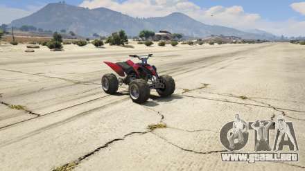 GTA 5 Nagasaki Blazer - capturas de pantalla, características y descripción de este ATV.