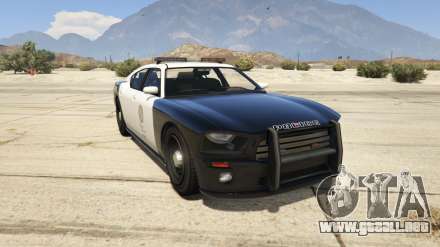 GTA 5 Bravado Police Buffalo - capturas de pantalla, descripción y especificaciones de los muscle car.
