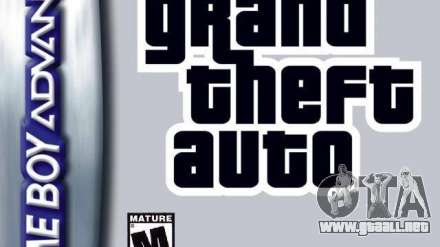 El lanzamiento de GTA para Game Boy Advance