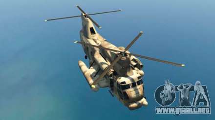 Western Cargobob de GTA 5 - las capturas de pantalla, descripción y especificaciones del helicóptero