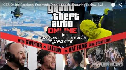 GTA Juego en Línea: nuevos videos de la Freemode Eventos de Actualización.