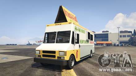 GTA 5 Brute Taco Van - capturas de pantalla, descripción y especificaciones de la furgoneta.