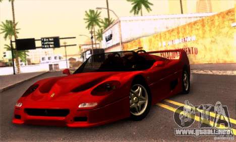 Ferrari F50 Spider para GTA San Andreas