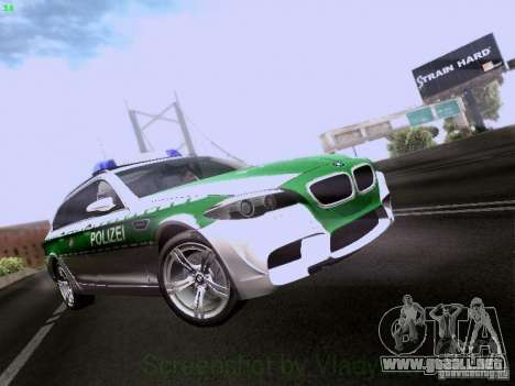 BMW M5 Touring Polizei para GTA San Andreas