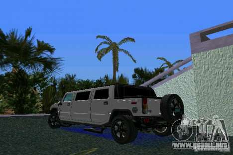 Hummer H2 SUT Limousine para GTA Vice City
