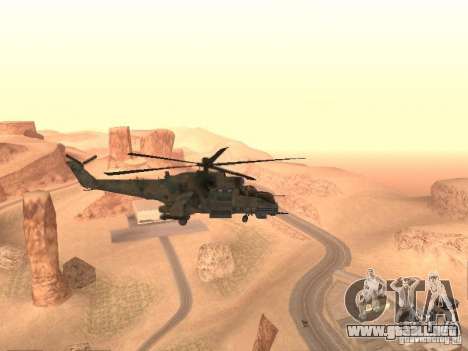Mi-24P para GTA San Andreas