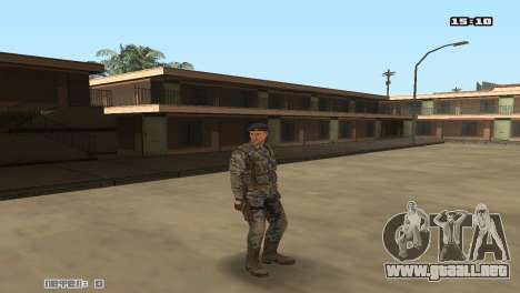 Army Skin Pack para GTA San Andreas
