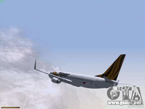 Boeing 737-800 Tiger Airways para GTA San Andreas