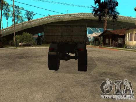 KAZ 4540 dump truck para GTA San Andreas
