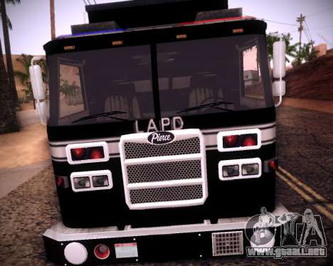 Pierce Contendor LAPD SWAT para GTA San Andreas