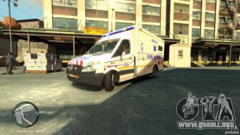 Mercedes-Benz Sprinter Ambulance para GTA 4