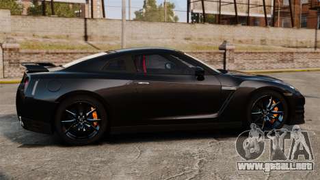 Nissan GT-R Black Edition (R35) 2012 para GTA 4