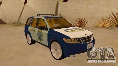 Saab 9-7X Police para GTA San Andreas