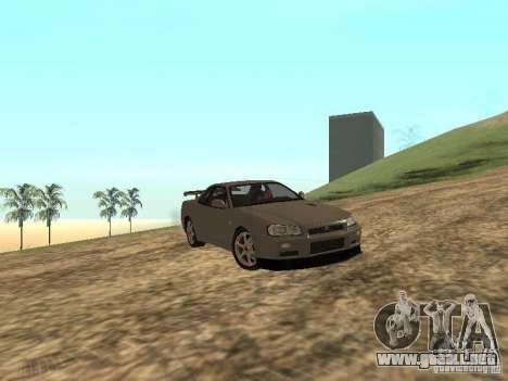 Nissan Skyline GTR R34 para GTA San Andreas
