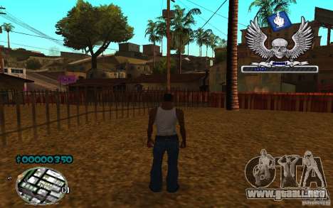 C-HUD awk William para GTA San Andreas