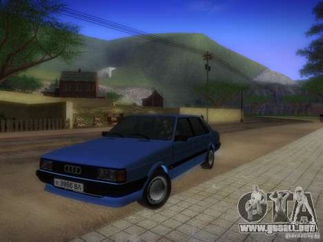 Audi 80 1987 V1.0 para GTA San Andreas