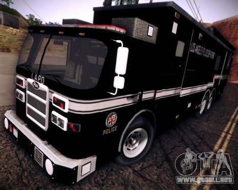 Pierce Contendor LAPD SWAT para GTA San Andreas