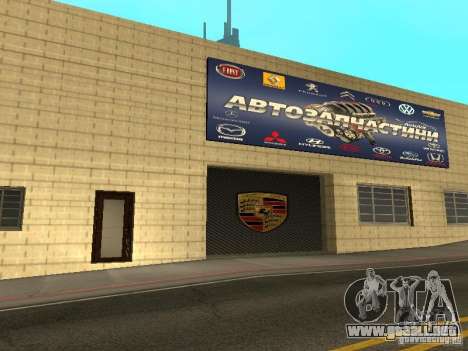 Salón del automóvil de Porsche para GTA San Andreas