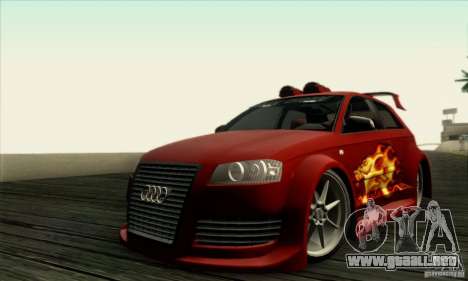 Audi A3 Tunable para GTA San Andreas