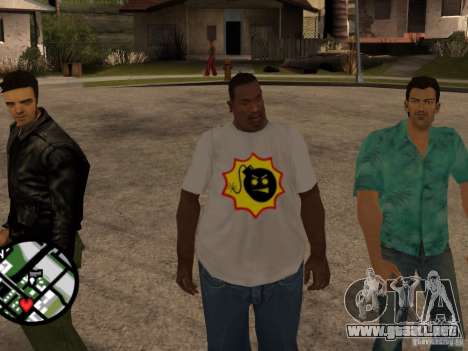 Nueva camiseta para GTA San Andreas