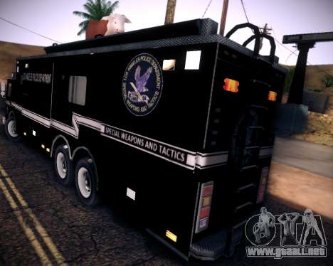 Pierce Contendor LAPD SWAT para GTA San Andreas