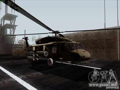S-70 Battlehawk para GTA San Andreas