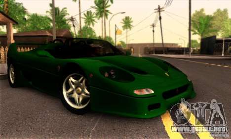 Ferrari F50 Spider para GTA San Andreas