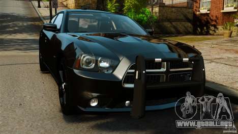 Dodge Charger RT Max FBI 2011 [ELS] para GTA 4