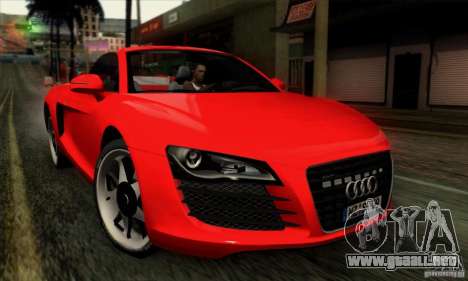 Audi R8 Spyder Tunable para GTA San Andreas