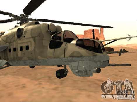 Mi-24P para GTA San Andreas