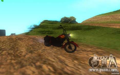 Motorcycle from Mercenaries 2 para GTA San Andreas