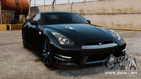 Nissan GT-R Black Edition (R35) 2012 para GTA 4