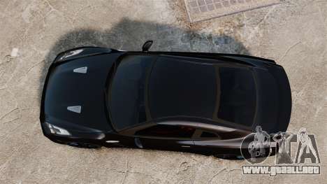 Nissan GT-R Black Edition (R35) 2012 para GTA 4